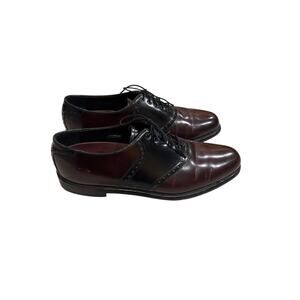 Elegant Black and Brown Men's Dress Shoes